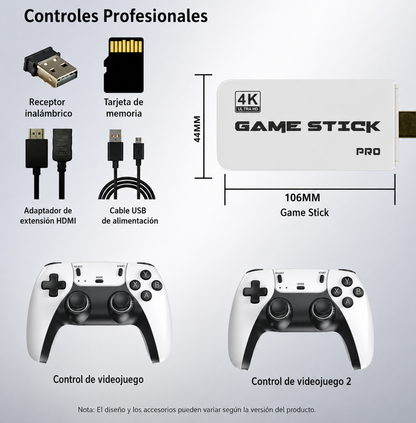 Consola Retro 4K com 23 Emuladores e Mais de 20.000 Jogos